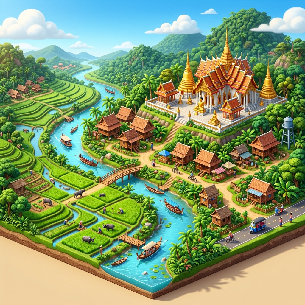 ประเภทสถานที่และทรัพยากร